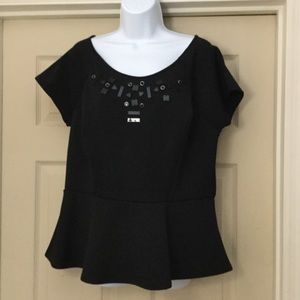 Lane Bryant Peplum style top